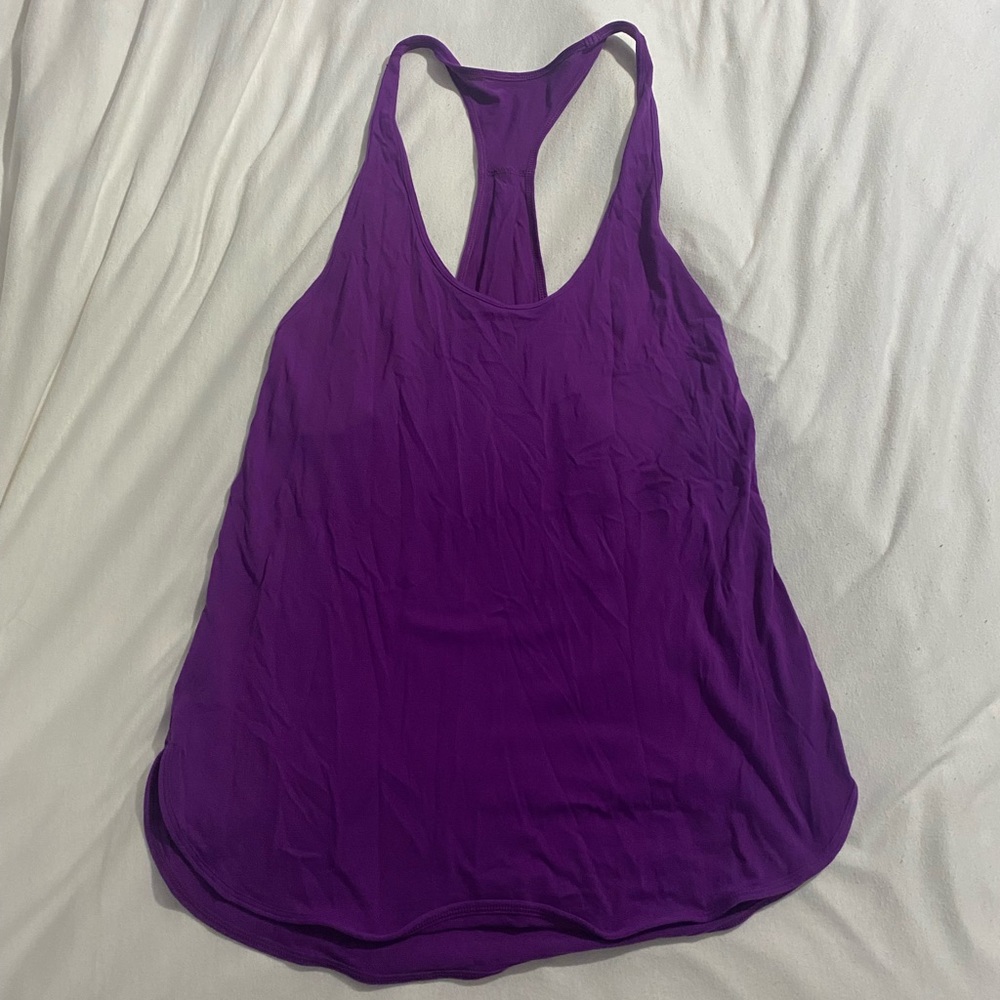 Lululemon purple tank top